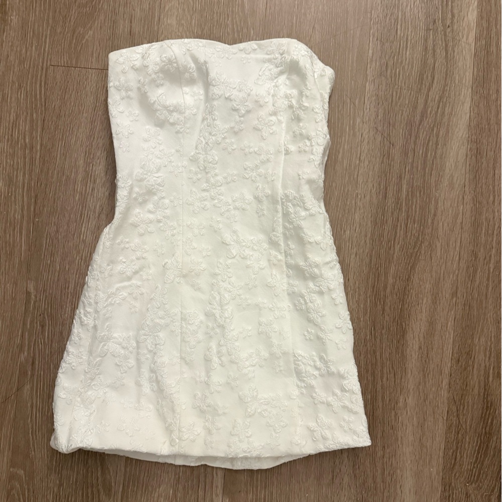 Princess Polly Anja Mini Dress White